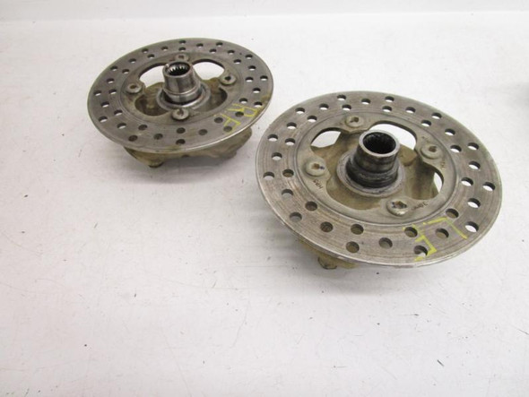 11 Honda TRX 420 FM Rancher Front Wheel Hubs 44615-HP5-600 2007-2013