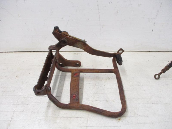 96 Yamaha Wolverine 350 Left Foot Peg Shifter 4KB-27411-00-00 1995-1998