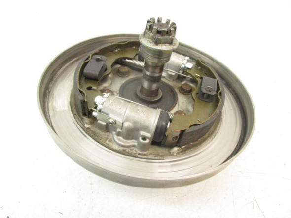 01 Honda TRX 350 TM Rancher Left Front Brake Plate 45120-HN5-671 2000-2006