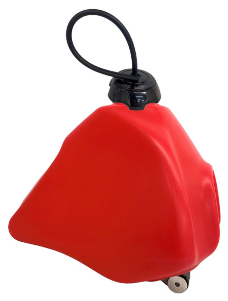 CRU Products Fuel Gas Tank for Honda 1985-00 XR 80 XR 100 Red OEM Gas Cap