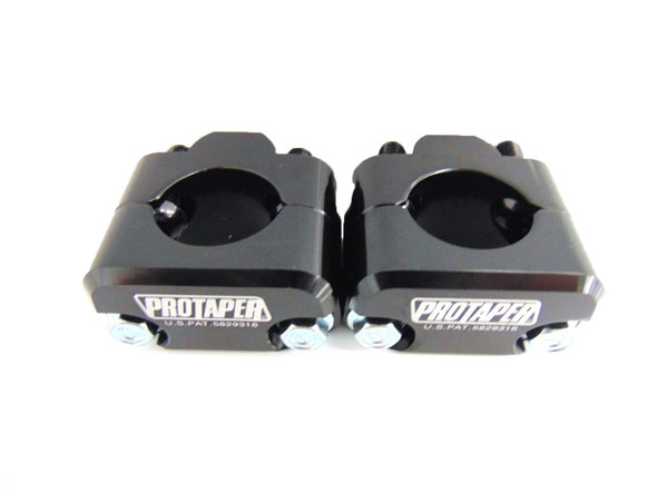 Universal Solid Mount Kit Black For 7/8 to 1 1/8 Handle Bars Clamp Fat Bars