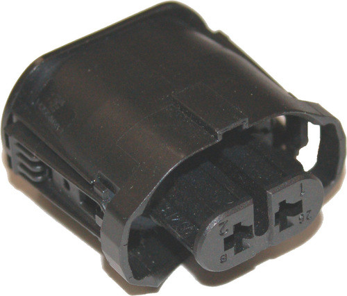 Black Headlight Connector with Terminals Wire Seals Namz NA-1-1355668-2