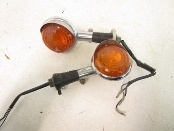 92 Yamaha XV 1100 Virago Front Turn Signals 42X-83310-K0-00 1989-1999
