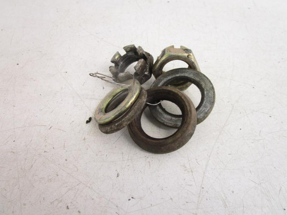 04 Can Am DS 650 Baja X Rear Axle Hardware Nuts Spacers 705500408 2004-2007