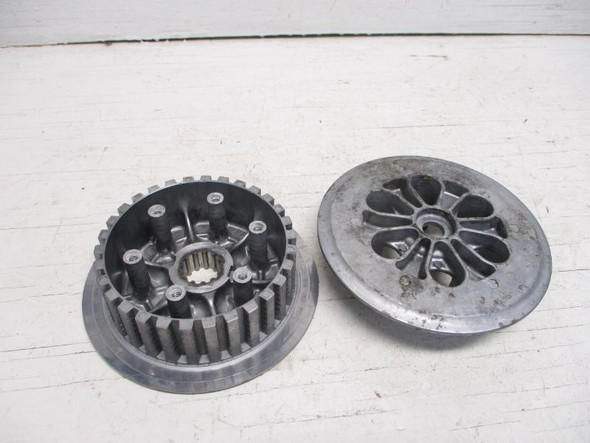 01 Yamaha YZ 250 2 Stroke Clutch Inner Basket Pressure Plate 2000-2001