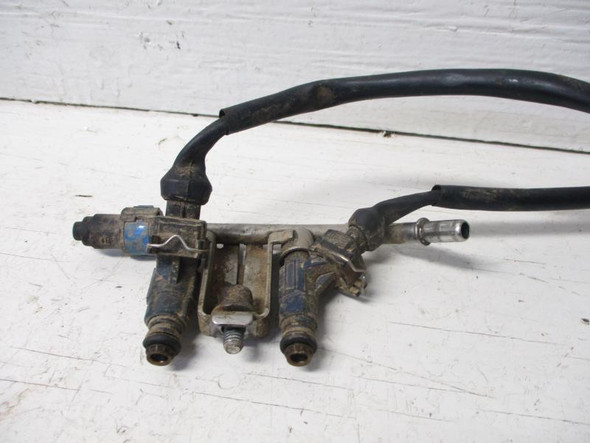 09 Polaris Ranger 700 Crew Fuel Injector and Rail 2009