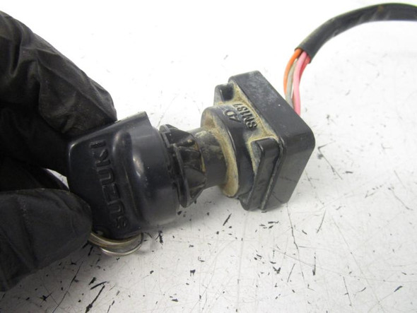 02 Suzuki Vinson LTA 500F Auto OEM Key Ignition Switch 37110-03G01 2002-2007