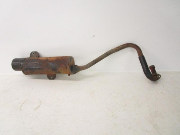 87 Yamaha YFM 100 Champ Moto-4 Exhaust Muffler 2HX-14711-00-00 1987-1988