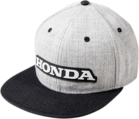 FX Honda Bold Snapback Hat Heather Gray Black 24-86300