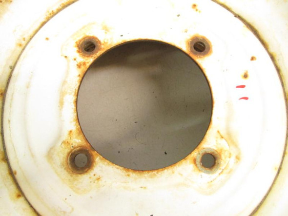 91 Kawasaki KLF 300 Bayou 4x4 Front Wheel Rim 11x6.5 41025-1342-8C 1989-1994