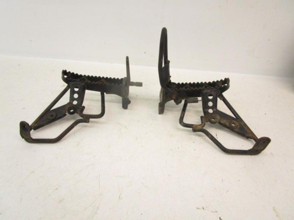 03 Suzuki LT 160 Quad Runner Left Right Foot Peg Rests 43510-02C10-019 1991-2004