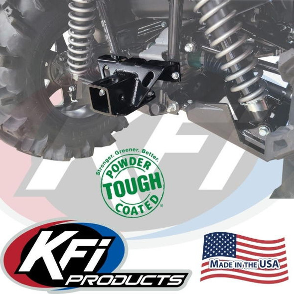 KFI Rear Receiver Hitch 100835 for Yamaha Brute Force 650 750 4x4i 2005-2024