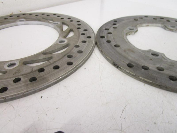 11 Honda FSC 600 Silverwing Front Rear Brake Rotors 45351-MCT-911 2010-2013
