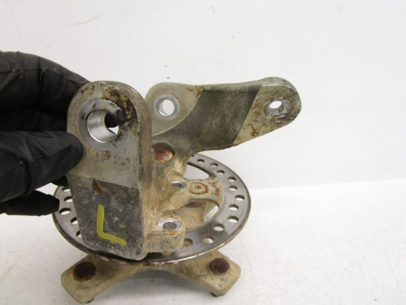 04 Kawasaki KFX 700 V Force Left Steering Knuckle Hub  39186-0003 2004-2009