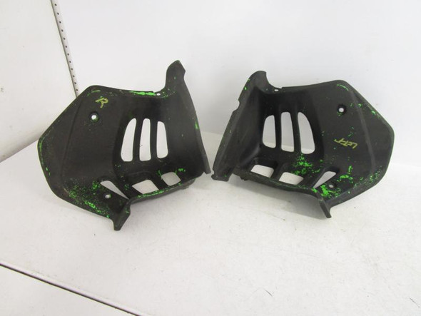 04 Kawasaki KFX 700 V Force Heel Guards 55020-1799-6Z 2004-2009