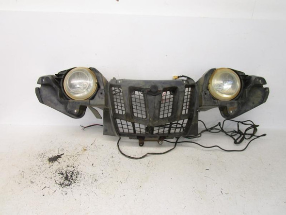 09 Yamaha YFM700 Grizzly EFI EPS Front Grill Headlight 3B4-28309-02-00 2007-2011