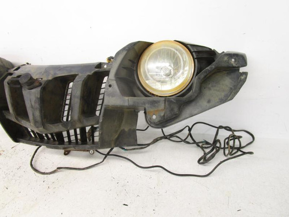09 Yamaha YFM700 Grizzly EFI EPS Front Grill Headlight 3B4-28309-02-00 2007-2011