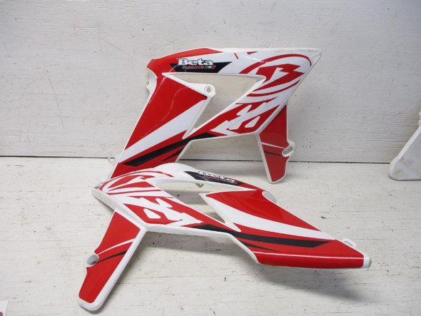 2016 Beta 350 RR RR-S Four Stroke Left and Right Radiator Shroud Cover