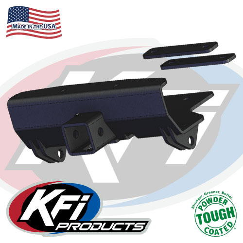 KFI Front Lower Receiver Hitch Plow Mount 106015 for Kawasaki Mule PROMX 19-25