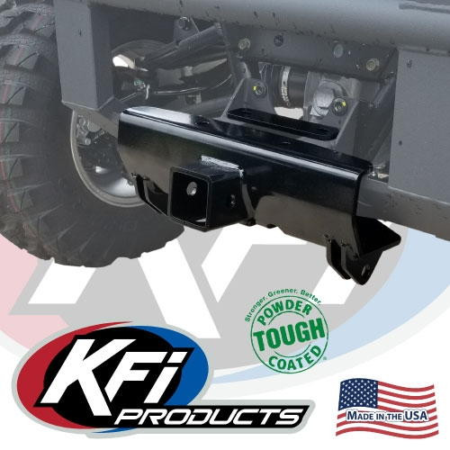 KFI Front Lower Receiver Hitch Plow Mount 106015 for Kawasaki Mule PROMX 19-25