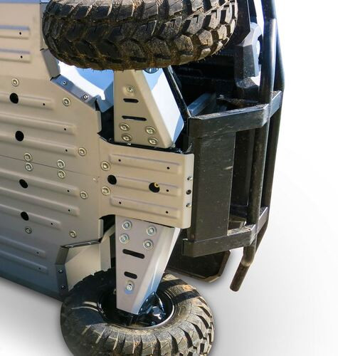 Rival Alloy Front A Arm Guards 2444.6922.1 for Mule PRO-DX DXT FX FXT FXR 16-25