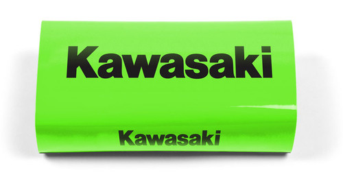 Factory Effex Kawasaki Bulge Bar Pad Green White 23-66124