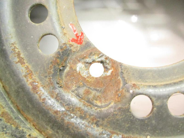 06 Kawasaki KVF 360 Prairie Rear Wheel Rim 12x7.5 #1 41025-7502-379 2005-2007