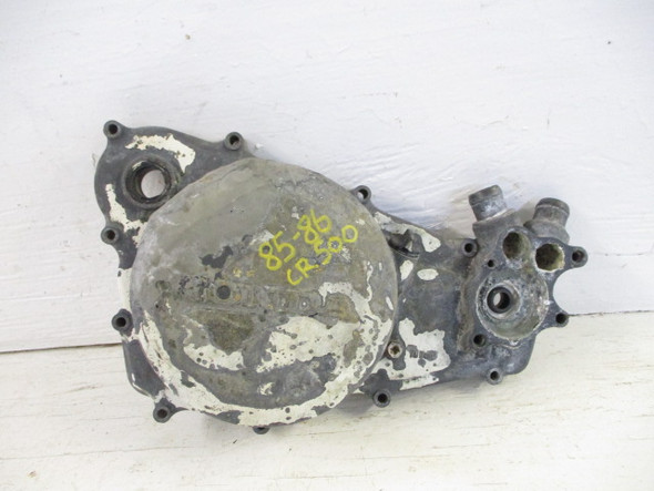 85 86 Honda CR 500 Clutch Cover Water Pump Housing 11340-KA5-690 1985-1986