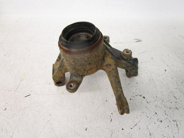 02 Yamaha YFM 660 Grizzly Left Steering Knuckle 5KM-23501-00-00 2002 #2