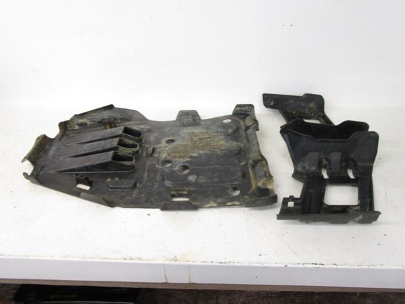 02 Yamaha YFM 660 Grizzly Skid Plate Arm Guards 5KM-2147A-00 2002-2008