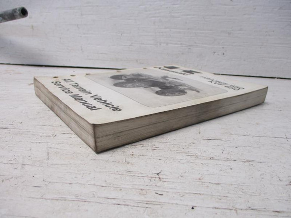 02 Kawasaki KVF 650 Prairie OEM Service Manual 99924-1261-01