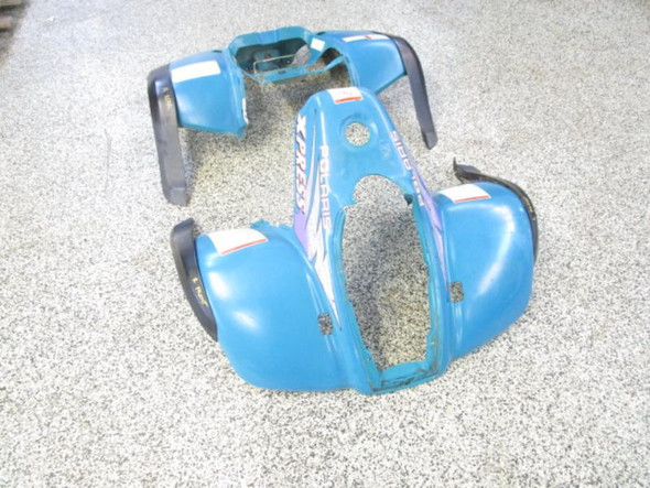96 Polaris Xpress 400 OEM Front Rear Fenders 2631739-215 5432311-215 1996-1997
