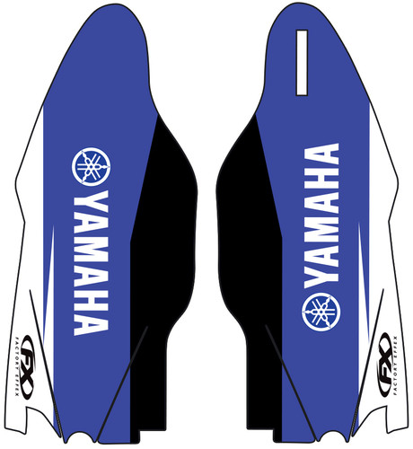 Factory Effex Lower Fork Guard Stickers 23-40204 for Yamaha YZ85 19-22