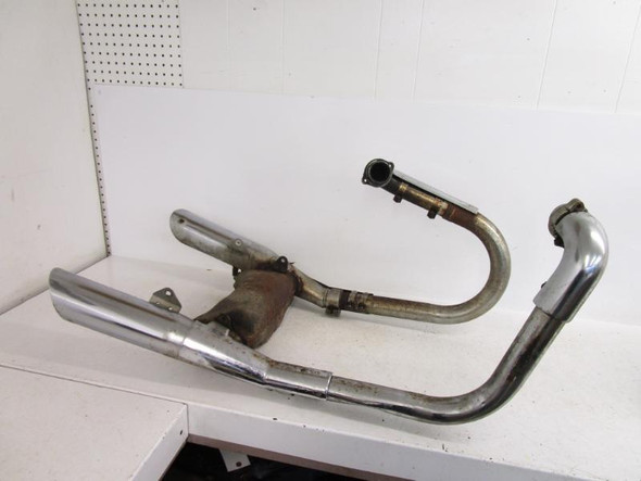 84 Honda VT 700 Shadow Exhaust Muffler Head Pipe 18300-ME9-771 1983-1985
