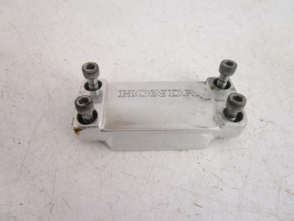 84 Honda VT 700 Shadow Handlebar Cover Holder 53131-ME9-010 1983-1985