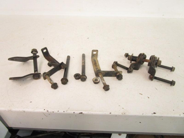 85 Kawasaki Bayou 185 KLF185A Motor Mount Brackets Hardware 32029-1324 1985-1988