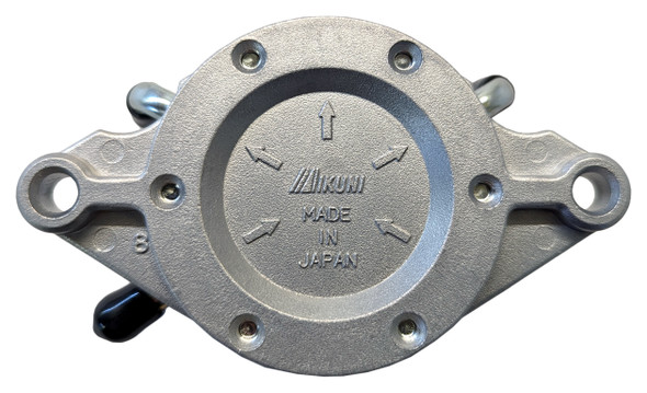fits Mikuni Fuel Pump Dual Round Flush Mount DF52-73
