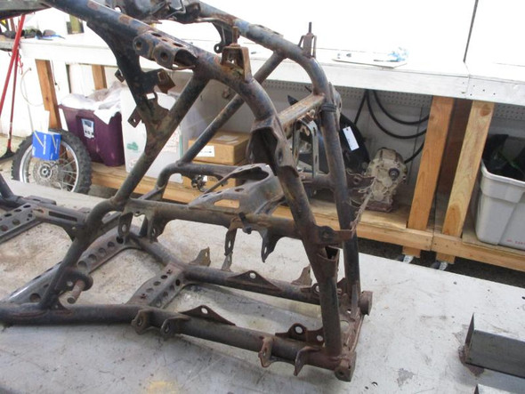 09 Yamaha Grizzly 700 Frame *BOS* 3B4-21110-20-00 2008-2011