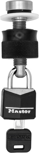 Black Seat and Helmet Lock Kit Santoro Fabworx SF20001 for Harley Davidson