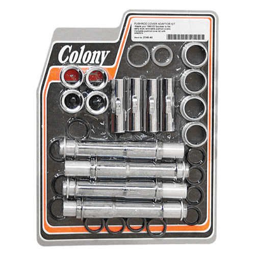 Pushrod Cover Conversion Kit W Adapter Colony 2140-40