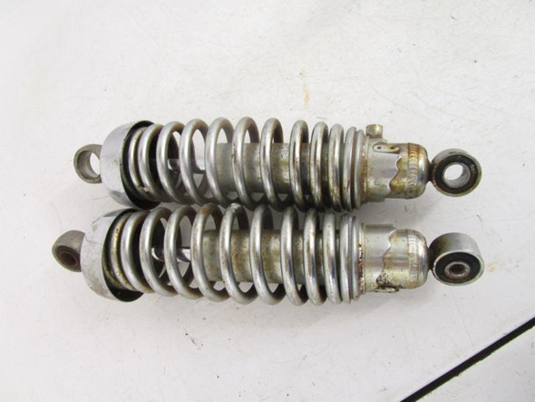 87 Yamaha XV 700 Virago Rear Shocks Left Right 42X-22210-09-00 1986-1997