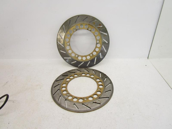 87 Yamaha XV 700 Virago Front Brake Rotors 29L-25831-20-00 1986-1993