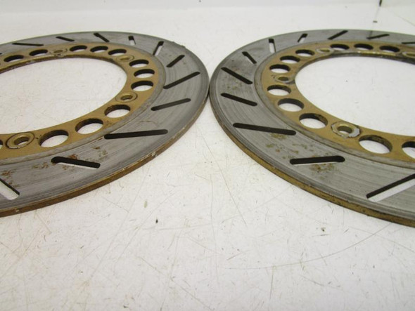 87 Yamaha XV 700 Virago Front Brake Rotors 29L-25831-20-00 1986-1993