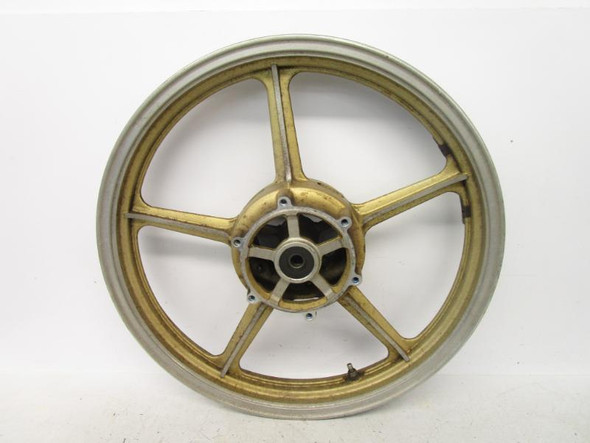 87 Yamaha XV 700 Virago Front Wheel Rim 56W-25168-00-8L 19x2.15" 1986-1990