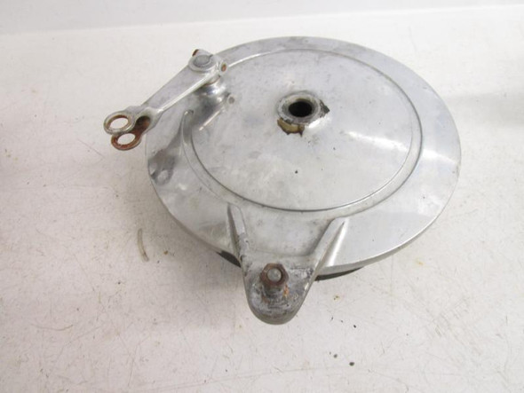 87 Yamaha XV 700 Virago Rear Brake Plate 4K0-25321-01-00 1986-1987