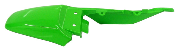 2000-up Suzuki JR50 JR 50 Junior OEM Green Rear Fender Left Side Cover Plastic