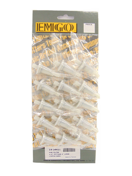 Emgo 1/4" Fuel Filter Quantity 15 fits Yamaha 1984-1994 XT 600 XT600