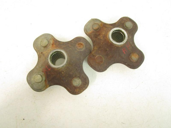 87 Yamaha YFM 350 Big Bear Rear Wheel Hubs 2HR-25383-01-00 1987-1999