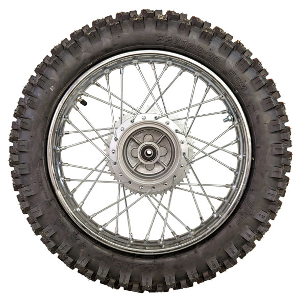CRU Rear Rim Wheel Tire Heavy Duty Spokes fits Yamaha 2000-01 ONLY TTR125 16"