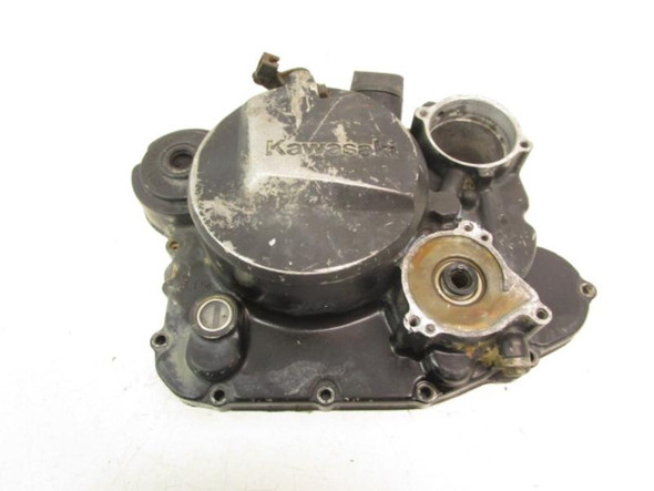 86 Kawasaki KL 250 KL250 Clutch Side Cover *DAMAGED* 14032-1171 1985-1986